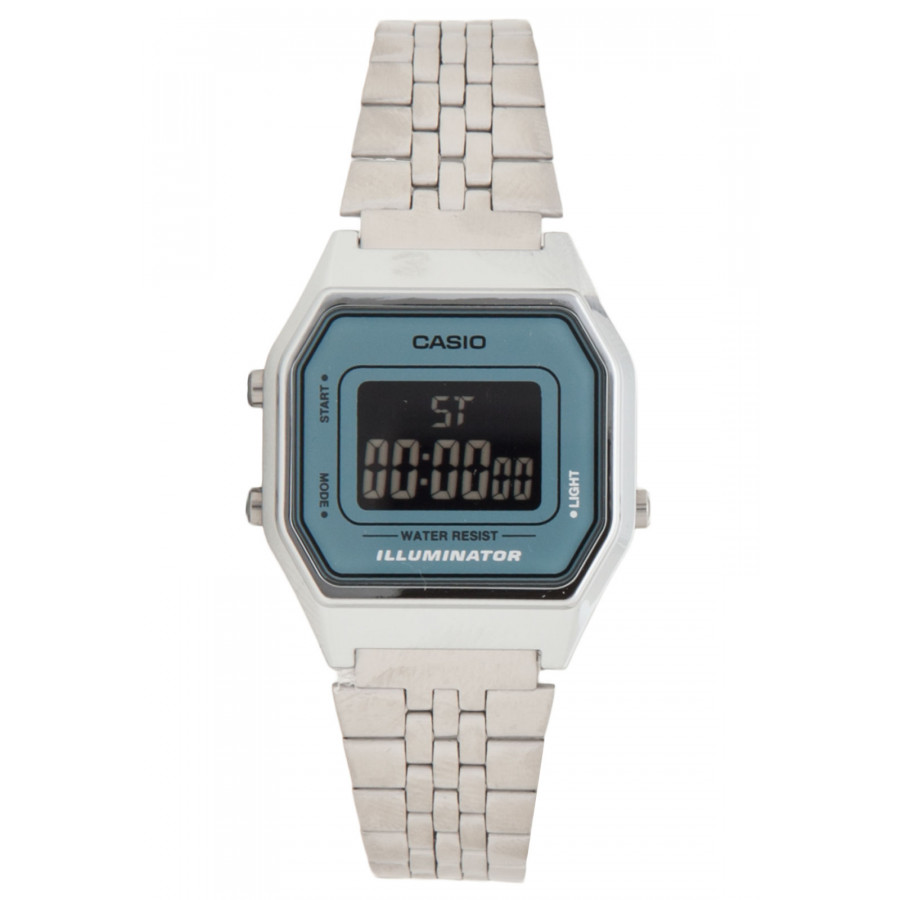 Relógio Casio Feminino Vintage Prateado LA680WA2BDF