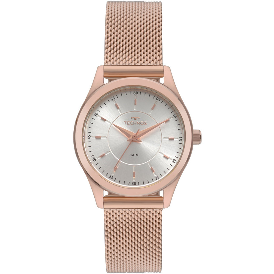 Relógio Technos Feminino Elegance Boutique Rosé 2035MNV/4K