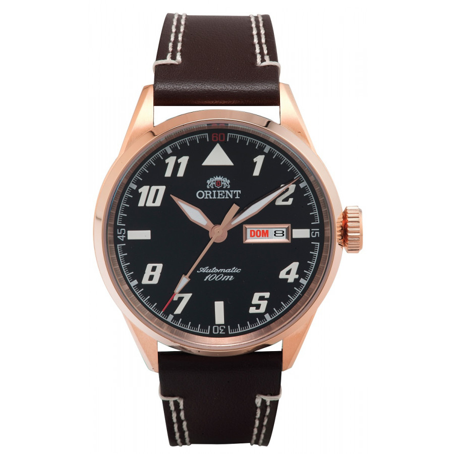 Relógio Orient Masculino com Pulseira de Couro 469RP001P2MB