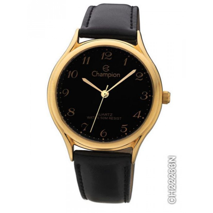 Relogio Champion Feminino Dourado E Preto Ch22233n Relogio feminino dourado fundo preto champion cn29507u. champion