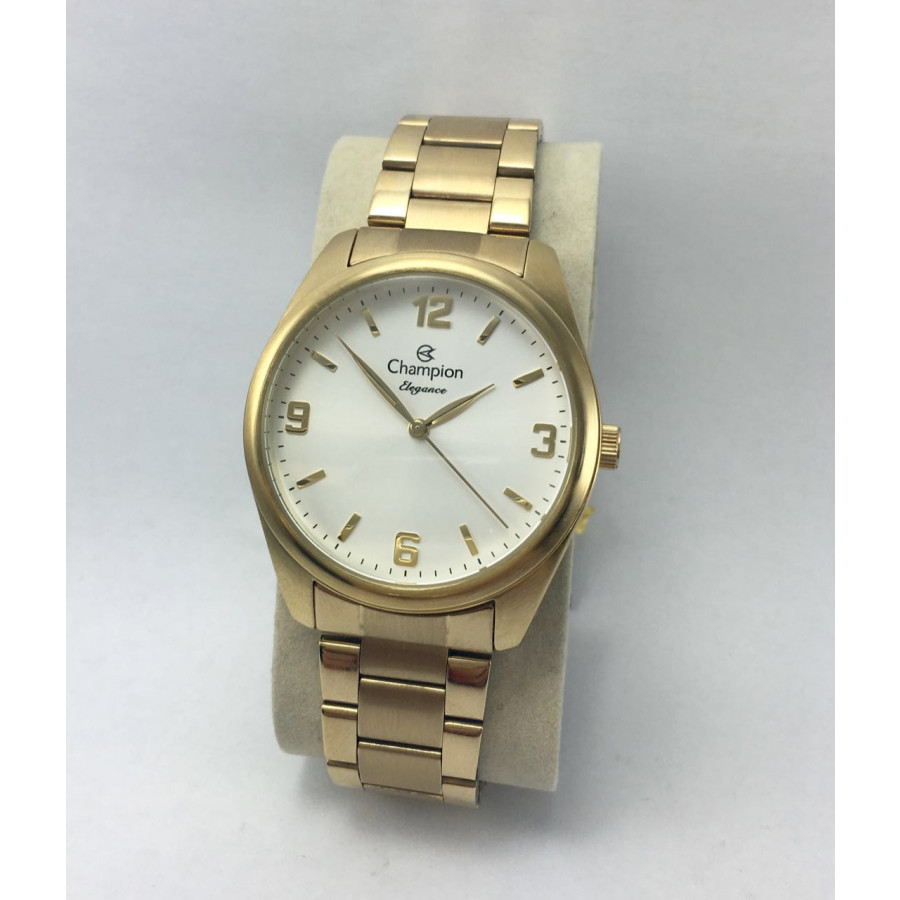 Relogio feminino dourado fosco Clearance