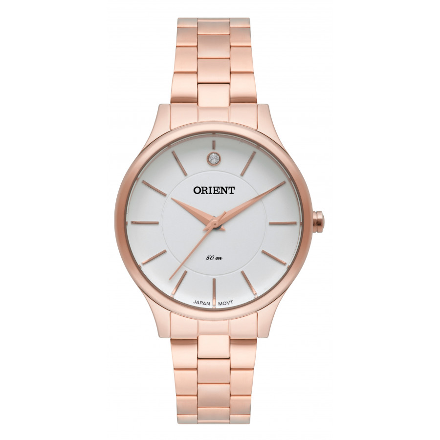 Relógio orient feminino rose