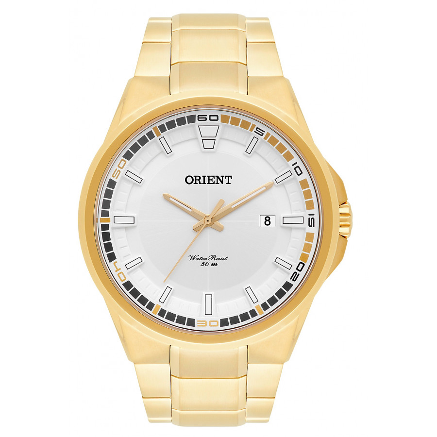 Orient masculino dourado clearance