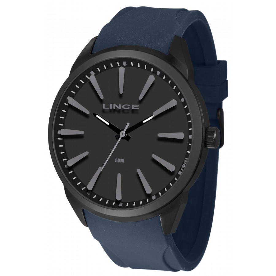 Relogio masculino com pulseira de borracha clearance