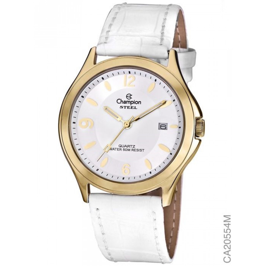 Relogio Champion Dourado Feminino Ca20554m 1.estilo：tipo ocidental 2.material do espelho: champion