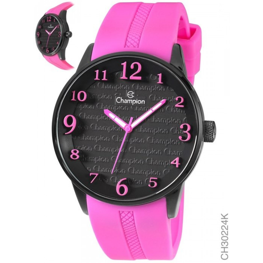 Relógio feminino pulseira de borracha clearance