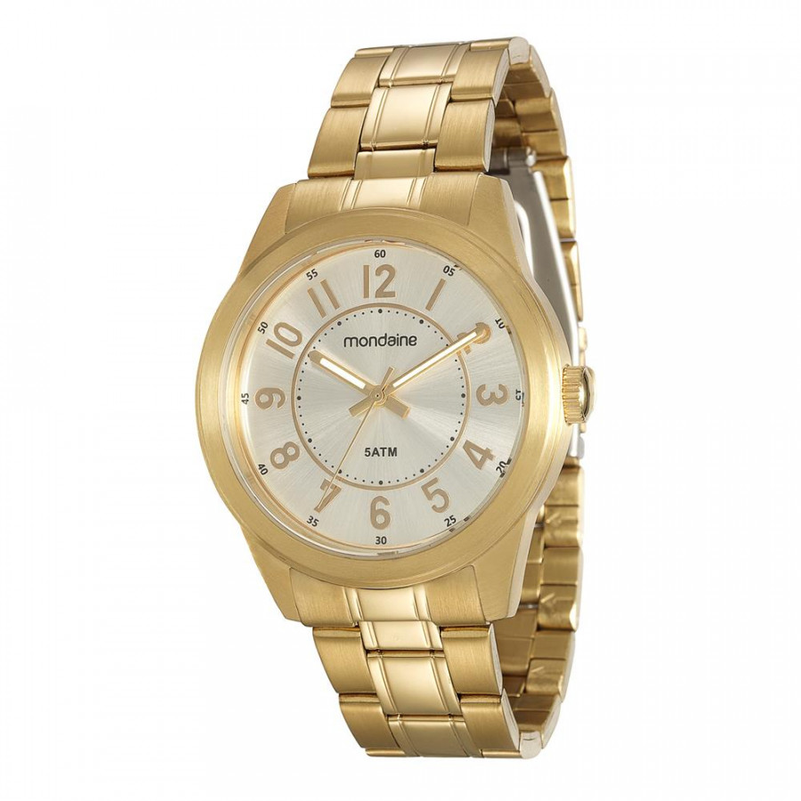 Relógio Mondaine Dourado Feminino 78655LPMVDA1
