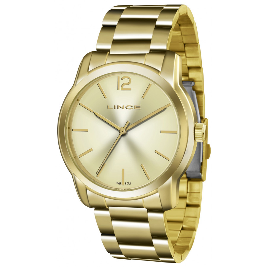 Relógio Lince Dourado Feminino LRG4447LC2KX