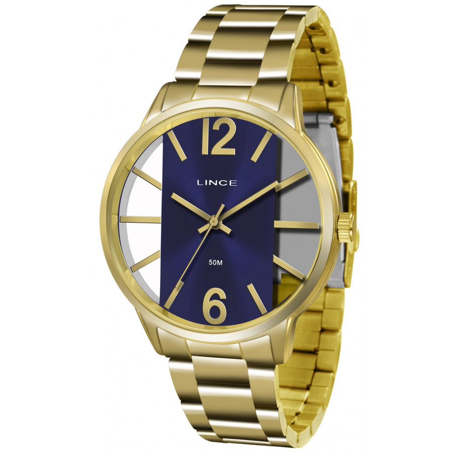Relógio Lince Dourado Feminino LRG608LD2KX