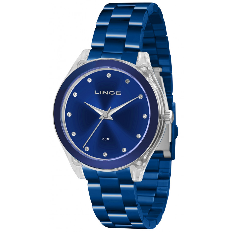 Relogio lince azul clearance