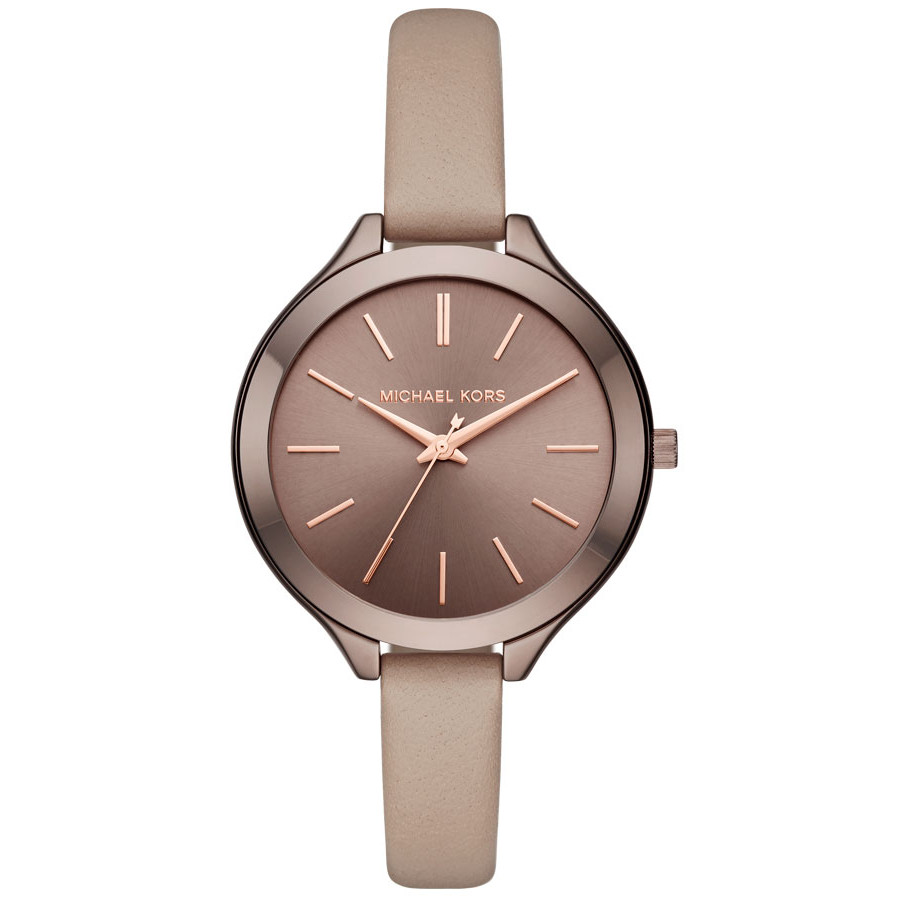 relogio michael kors pulseira de couro feminino