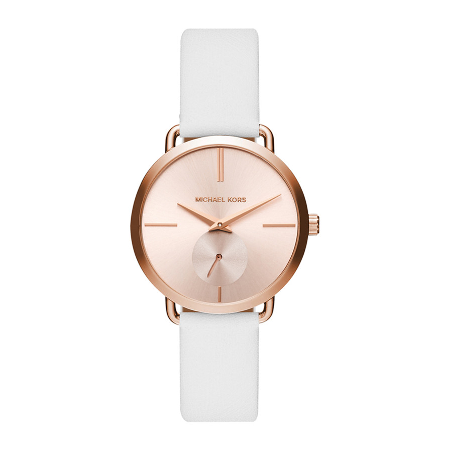 relogio michael kors pulseira de couro feminino