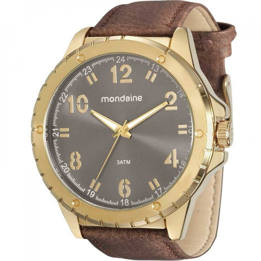 mondaine de couro