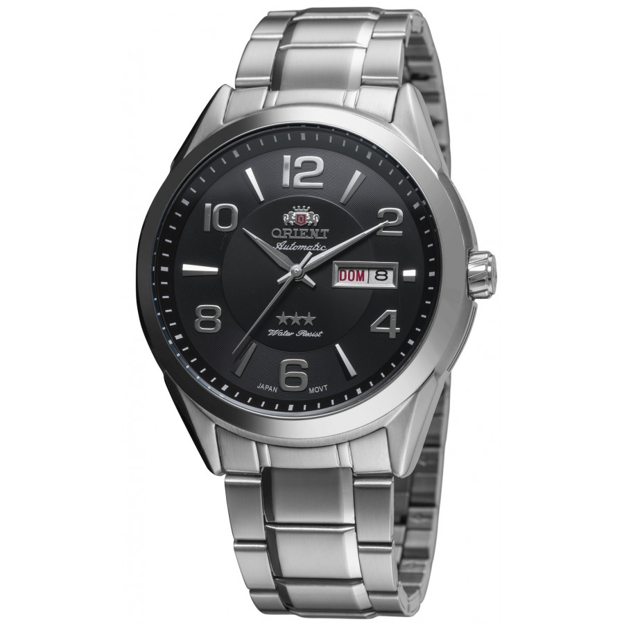 Relógio orient masculino aço inoxidável Clearance
