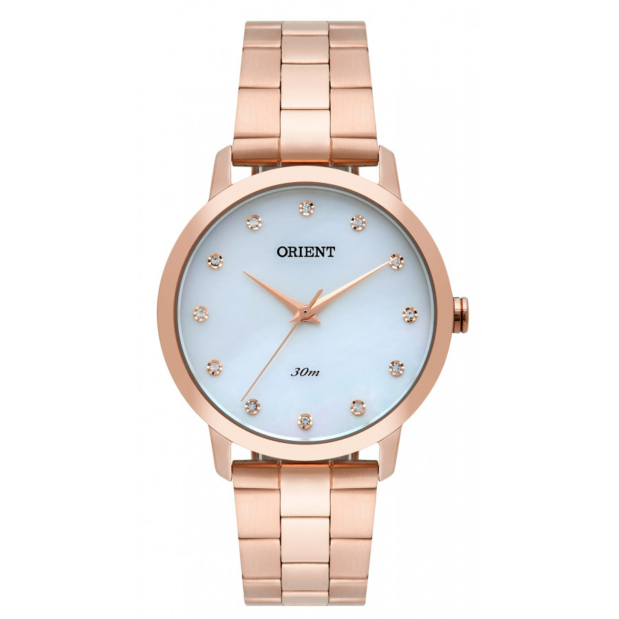 Relógio orient rose feminino clearance