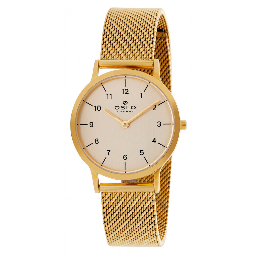 Relogio oslo feminino dourado clearance