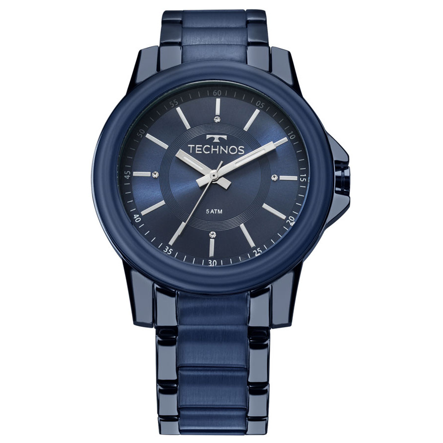 Relógio Technos Azul Feminino Fashion Trend 2035MKJ/4A