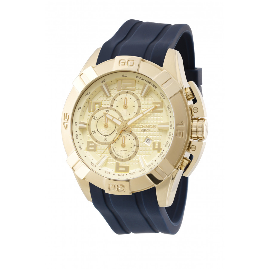 Relogio technos masculino pulseira de silicone