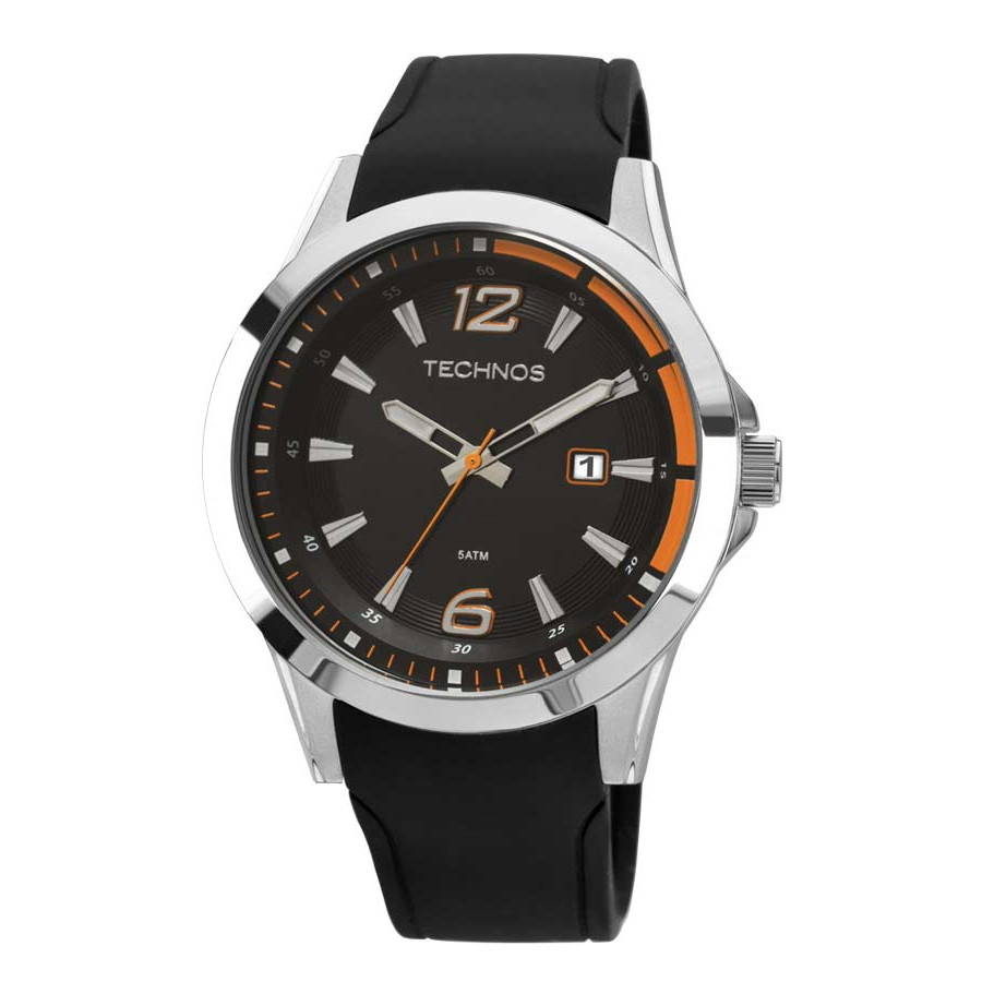 Relógio Technos Masculino Performance Racer com Pulseira de Silicone  2115KQB/8L