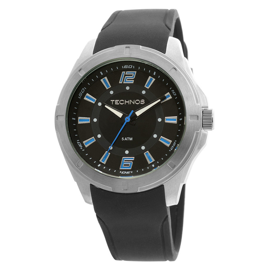 Relogio technos masculino pulseira de silicone
