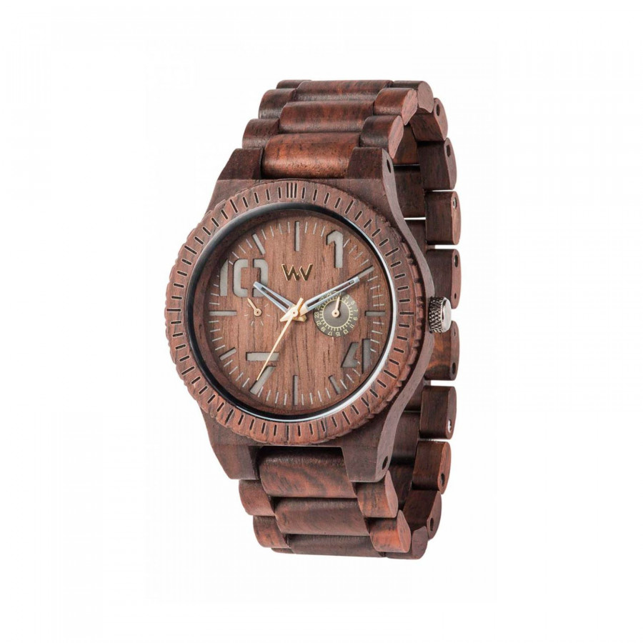 Relogio de pulso madeira masculino clearance
